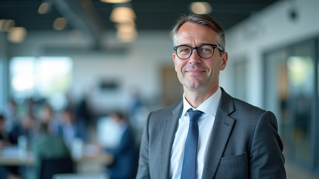 Porträt eines Lieferketten-Experten in der Automobilindustrie